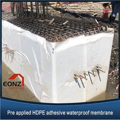 Водонепроникна клейка мембрана HDPE для підвалу